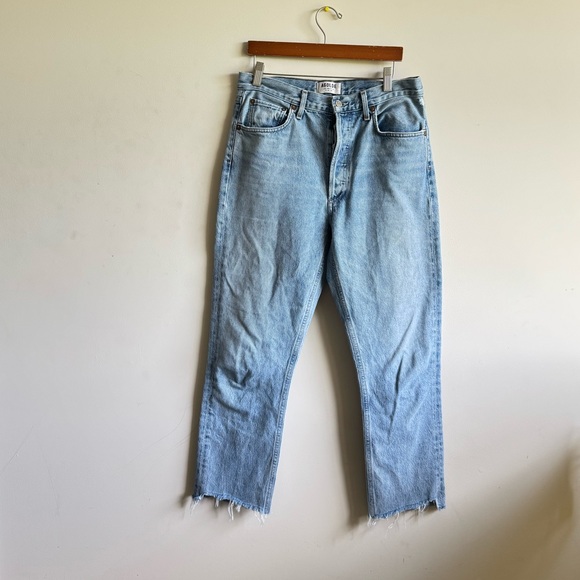 AGOLDE Riley High Rise Straight Crop - Picture 2 of 5